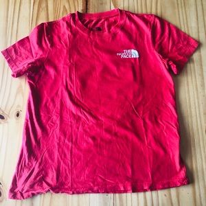 The North Face T-Shirt Women’s XS Crew Neck Short Sleeve Logo White Cotton